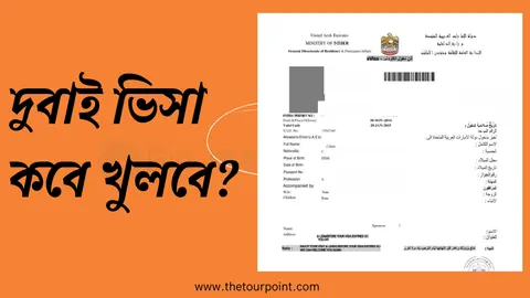 দুবাই ভিসা কবে খুলবে 2026? Dubai Visa Update 2026