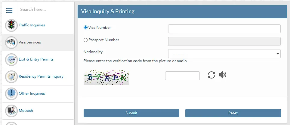 Qatar Visa Check